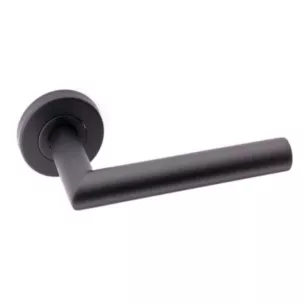 Poignée sur rosace L90° Sydney L&L Home+ laqué noir