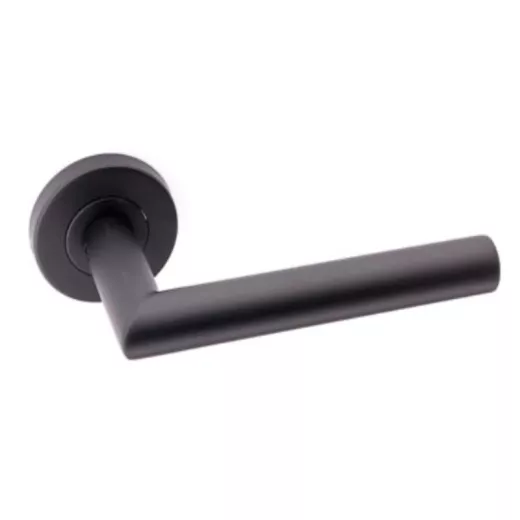 Poignée sur rosace L90° Sydney L&L Home+ laqué noir