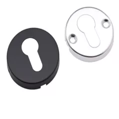 Rosaces d’entrées PZ ronde L&L Home+laqué noir Rosaces d’entrées PZ ronde L&L Home+laqué noir