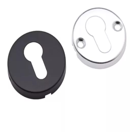 Rosaces d’entrées PZ ronde L&L Home+laqué noir