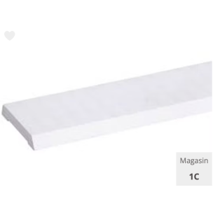 KIT CHAMBRANLE PREPEINT TRAPEZE 11X68MM 2.20M (PIECE)